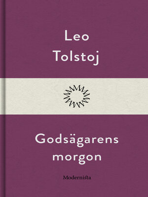 cover image of Godsägarens morgon